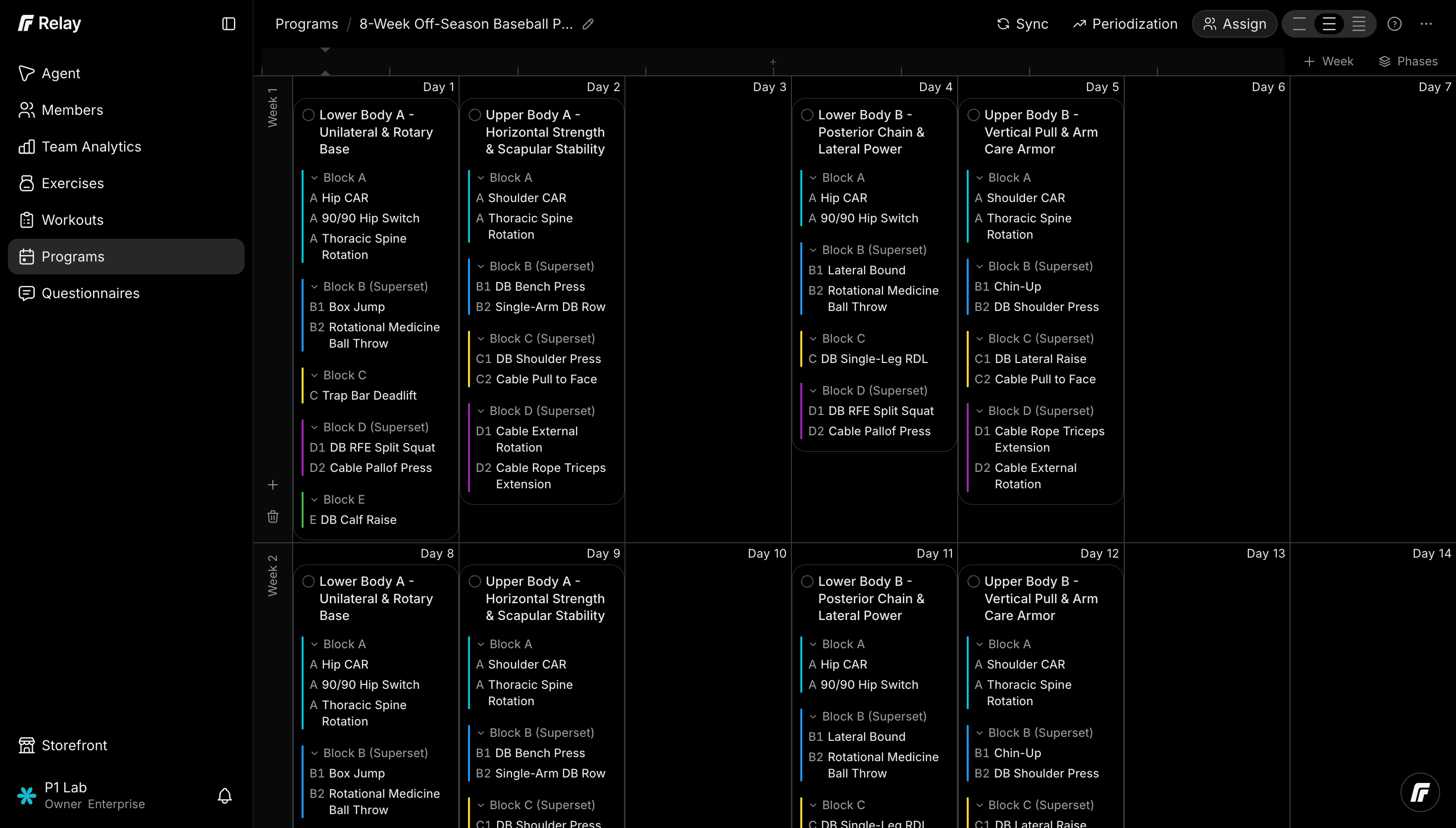 Relay Programm-Builder